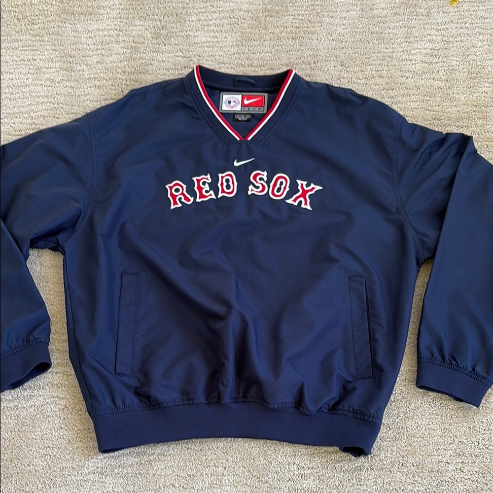 Nike Red Sox Navy Windbreaker